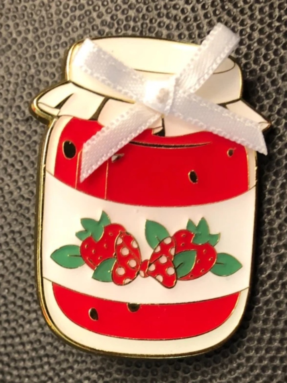 Disney Trading Pin Mickey and Friends Jam Jar Ribbon - Minnie